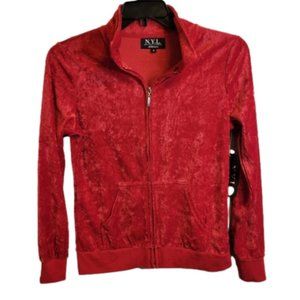 𝅺NEW York Laundry velvet jacket NWT